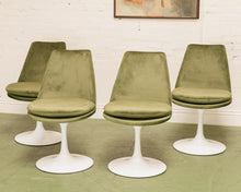 Load image into Gallery viewer, Olive Green Daisy Chair with White Base