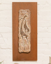Load image into Gallery viewer, Mid Century Giraffes on Stone