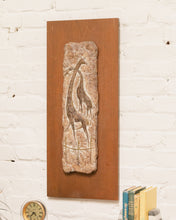 Load image into Gallery viewer, Mid Century Giraffes on Stone