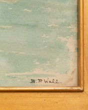 Load image into Gallery viewer, Antique Coastal Painting- As Is