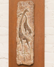 Load image into Gallery viewer, Mid Century Giraffes on Stone