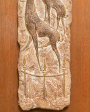 Load image into Gallery viewer, Mid Century Giraffes on Stone