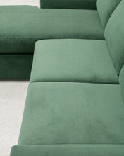 Load image into Gallery viewer, Hauser Sectional Sofa in Bella Hunter Green
