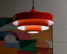 Load image into Gallery viewer, Orange Diner Hanging Pendant