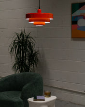 Load image into Gallery viewer, Orange Diner Hanging Pendant
