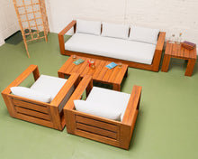 Load image into Gallery viewer, Zoe Modern 5 Piece Outdoor Lounge Set