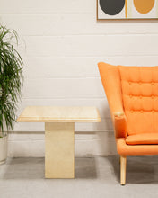 Load image into Gallery viewer, Travertine Post Modern Side Coffee Table Small