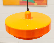 Load image into Gallery viewer, Orange Diner Hanging Pendant