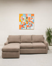 Load image into Gallery viewer, Hauser Sectional Sofa in Tildan Saddle