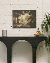 Load image into Gallery viewer, LANDSCAPE RECREATION OIL ON CANVAS painting BY MARIE MCBRIDE AFTER WINDBERG unframed