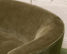 Load image into Gallery viewer, Aria 1 Piece Curved Sofa in Moss