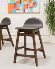 Load image into Gallery viewer, Delilah Black Counter Stool