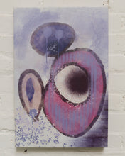 Load image into Gallery viewer, Abstract Purple Shapes Art