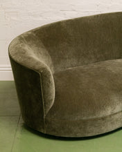 Load image into Gallery viewer, Aria 1 Piece Curved Sofa in Moss