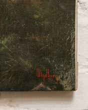 Load image into Gallery viewer, LANDSCAPE RECREATION OIL ON CANVAS painting BY MARIE MCBRIDE AFTER WINDBERG unframed