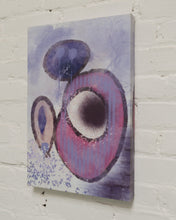 Load image into Gallery viewer, Abstract Purple Shapes Art