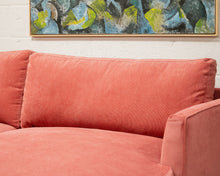 Load image into Gallery viewer, Armless Michonne w Cuddle Chaise in Parallel Paprika