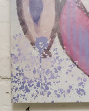 Load image into Gallery viewer, Abstract Purple Shapes Art