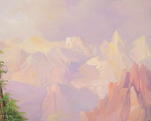 Load image into Gallery viewer, Moody Vintage Oil Painting