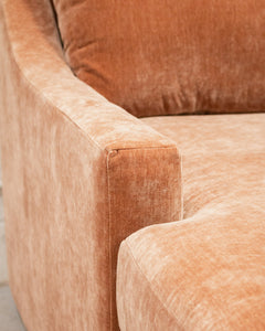 Hauser Sectional Sofa in Amici Ginger