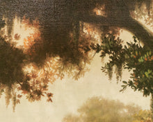 Load image into Gallery viewer, LANDSCAPE RECREATION OIL ON CANVAS painting BY MARIE MCBRIDE AFTER WINDBERG unframed