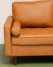 Load image into Gallery viewer, Maya Loveseat Sofa in Leather