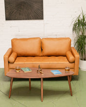 Load image into Gallery viewer, Maya Loveseat Sofa in Leather