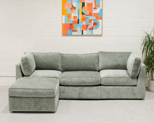 Load image into Gallery viewer, Diana Modular Sofa in Belmont Jade 4 Piece