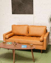 Load image into Gallery viewer, Maya Loveseat Sofa in Leather