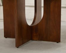 Load image into Gallery viewer, Walnut Sculptural Base Round Dining Table