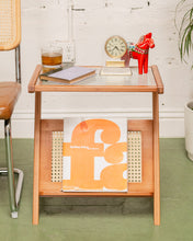 Load image into Gallery viewer, Walnut Magazine Side Table