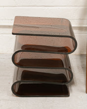 Load image into Gallery viewer, Acrylic Side Table in Rootbeer