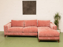 Load image into Gallery viewer, Lisette Sofa in Bianca Rosewood