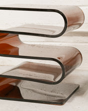 Load image into Gallery viewer, Acrylic Side Table in Rootbeer