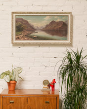 Load image into Gallery viewer, Signed Landscape Antique Oil Painting