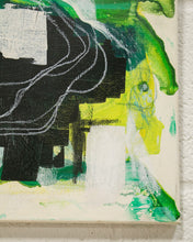 Load image into Gallery viewer, Green Abstract Oil Painting by E. Marz
