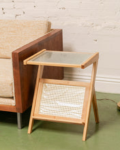 Load image into Gallery viewer, Blonde Magazine Side Table