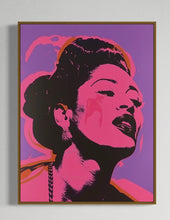 Load image into Gallery viewer, Billie Holiday Pop Art