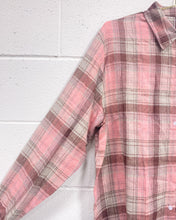 Load image into Gallery viewer, Pink Flannel Blouse (2X)