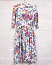 Load image into Gallery viewer, Vintage Romantic Floral Dress (12)