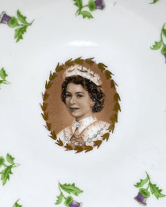Vintage Queen Elizabeth Commemorative Plate
