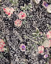 Load image into Gallery viewer, Vintage Floral Dress with Belt (6)
