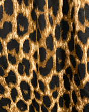 Load image into Gallery viewer, Black Animal Print Dress