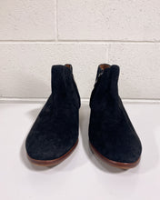 Load image into Gallery viewer, Sam Edelman Black Suede Ankle Boots- 9.5