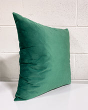 Load image into Gallery viewer, Emerald Green Velveteen Pillow