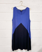 Load image into Gallery viewer, Karen Kane Blue and Black Dress (3X)