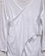 Load image into Gallery viewer, White Deconstructed Blouse