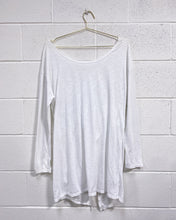 Load image into Gallery viewer, White Deconstructed Blouse