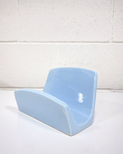 Load image into Gallery viewer, Vintage Blue Haeger Ceramic Napkin Holder