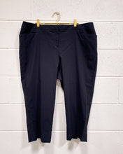 Load image into Gallery viewer, Lane Bryant Black Cropped Slacks (22)